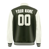 Custom Olive Cream Jacket