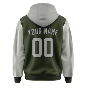 Custom Olive Gray Jacket