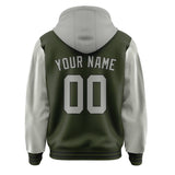 Custom Olive Gray Jacket