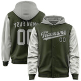 Custom Olive Gray Jacket