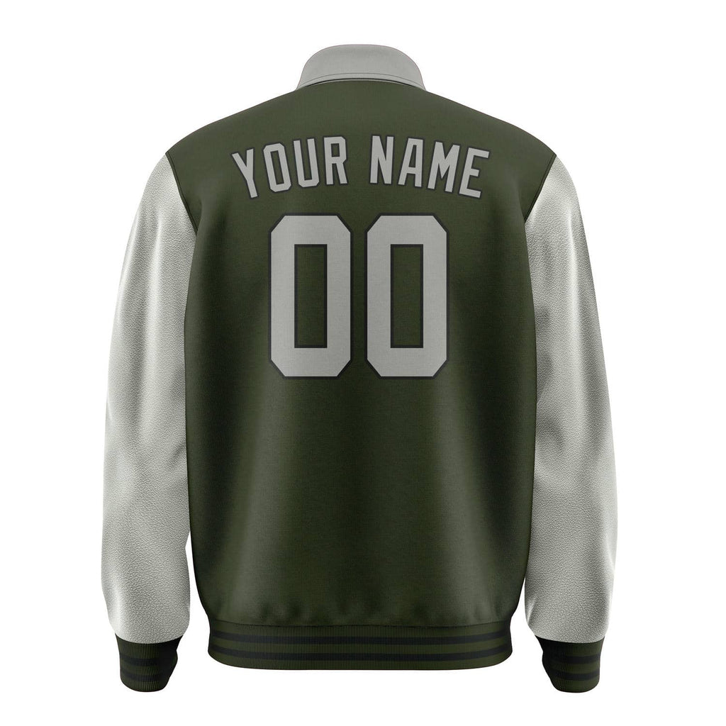 Custom Olive Gray Jacket