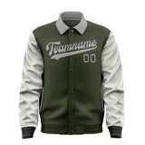 Custom Olive Gray Jacket