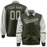 Custom Olive Gray Jacket