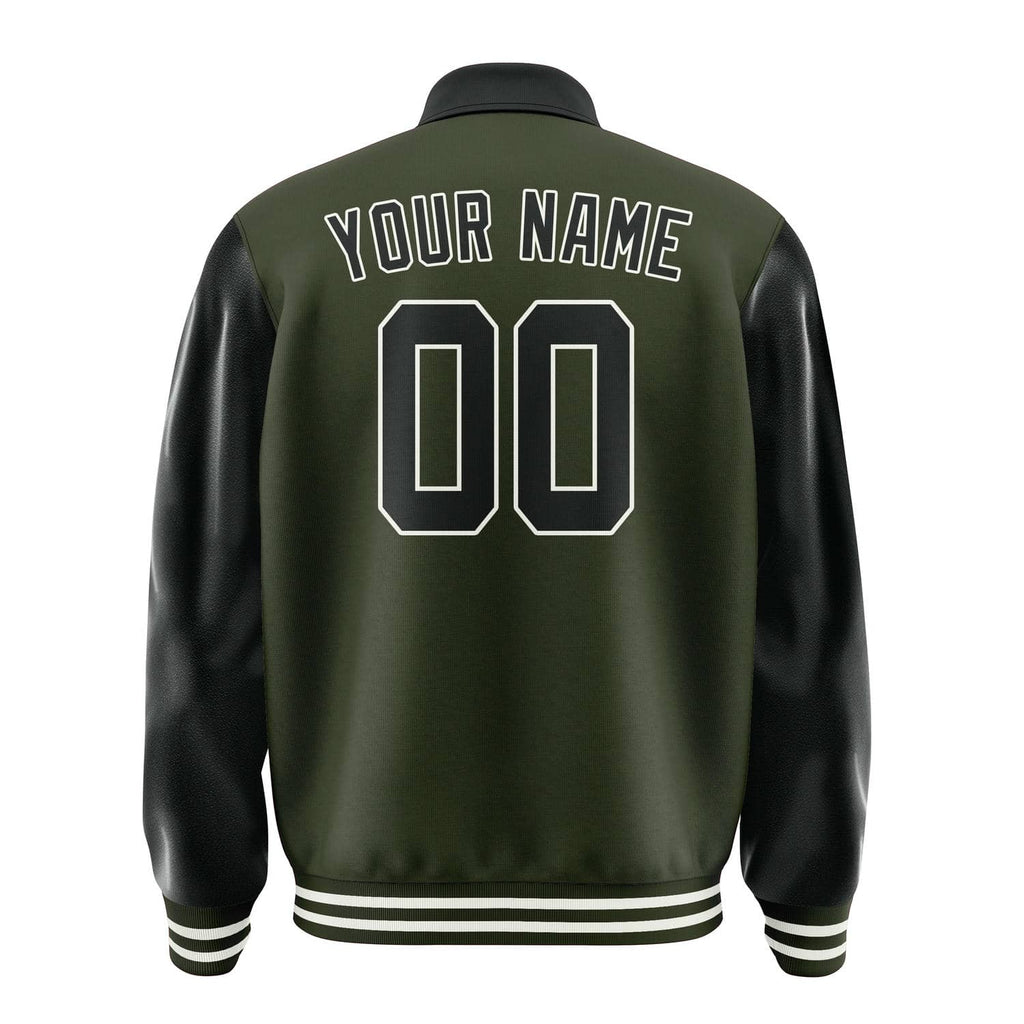 Custom Olive Black Jacket