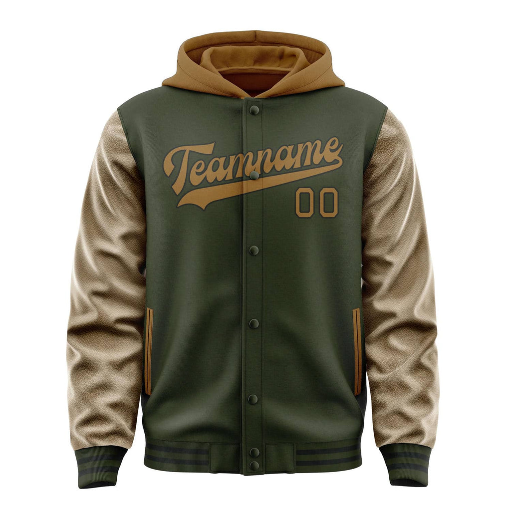 Custom Olive Khaki Jacket