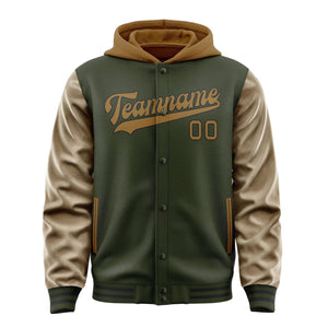 Custom Olive Khaki Jacket