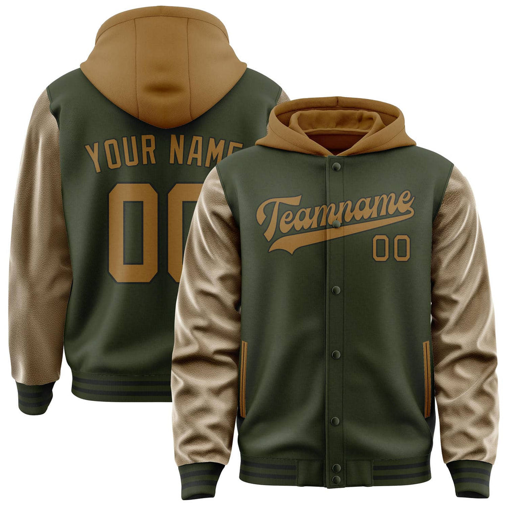 Custom Olive Khaki Jacket