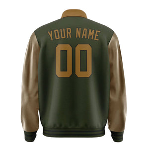 Custom Olive Khaki Jacket