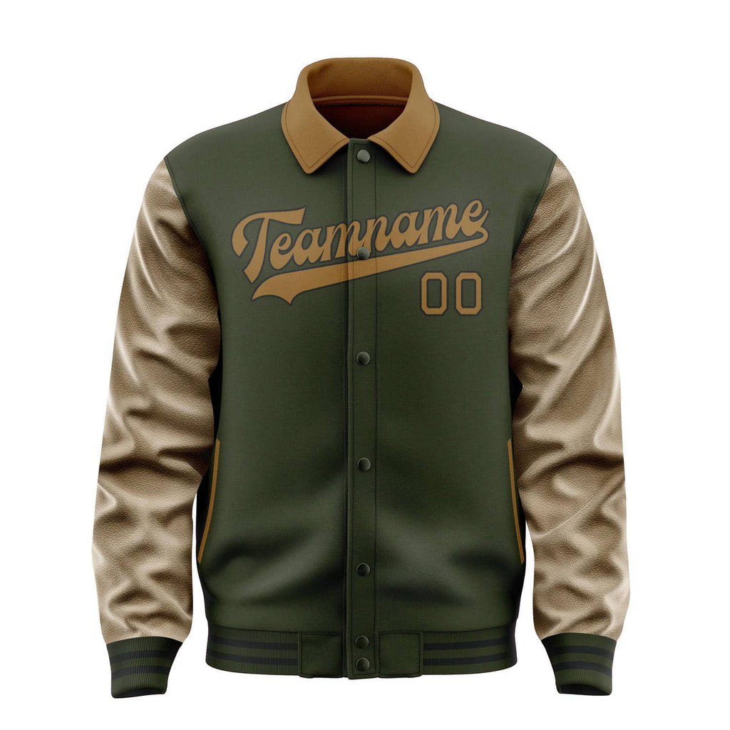 Custom Olive Khaki Jacket