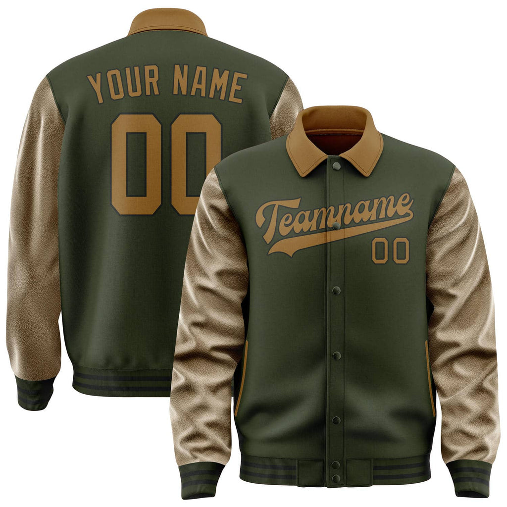 Custom Olive Khaki Jacket