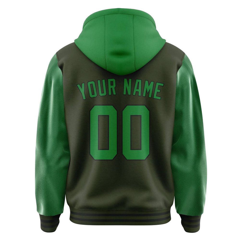 Custom Olive Emerald Green Jacket