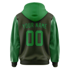 Custom Olive Emerald Green Jacket