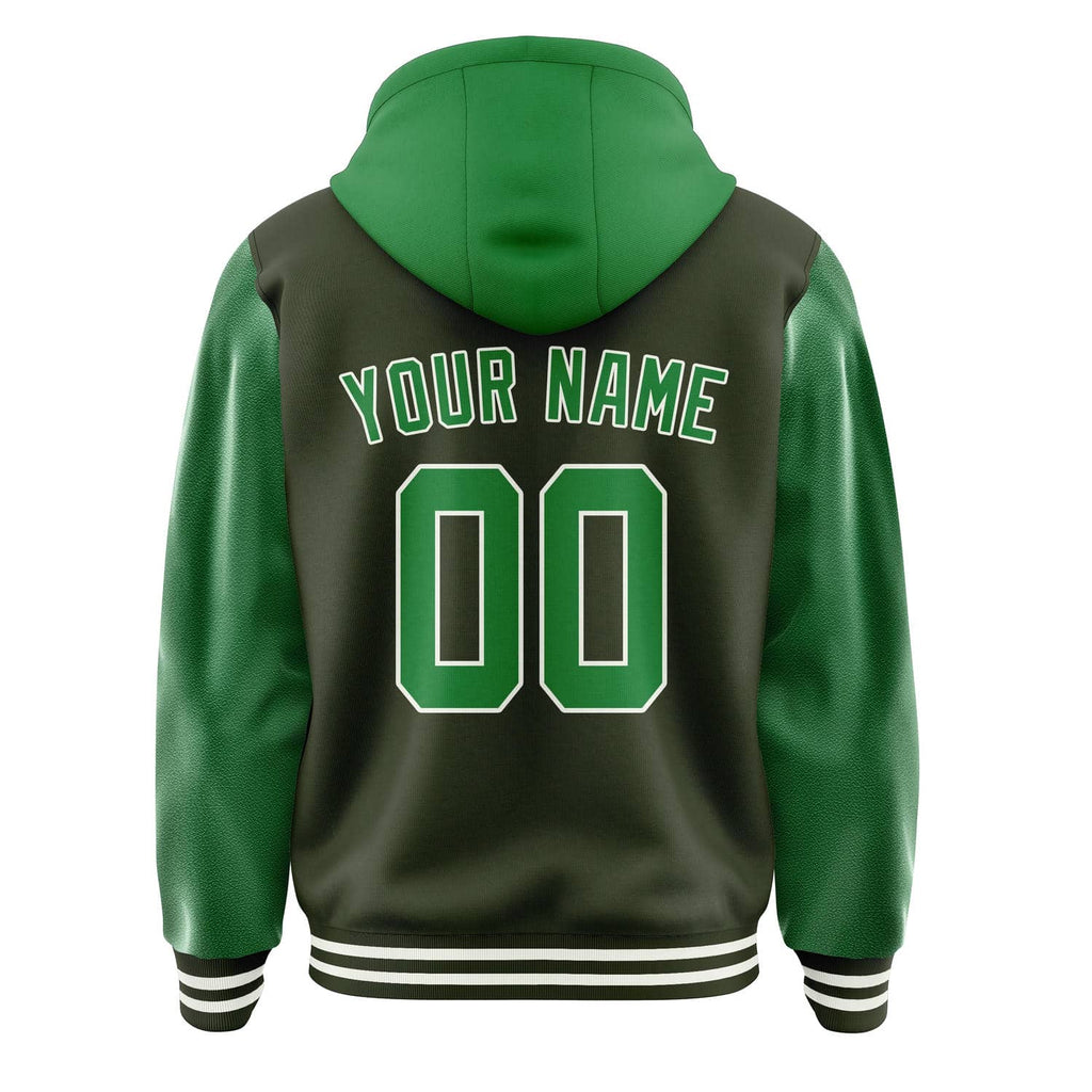 Custom Olive Emerald Green Jacket