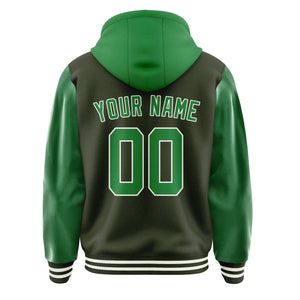 Custom Olive Emerald Green Jacket