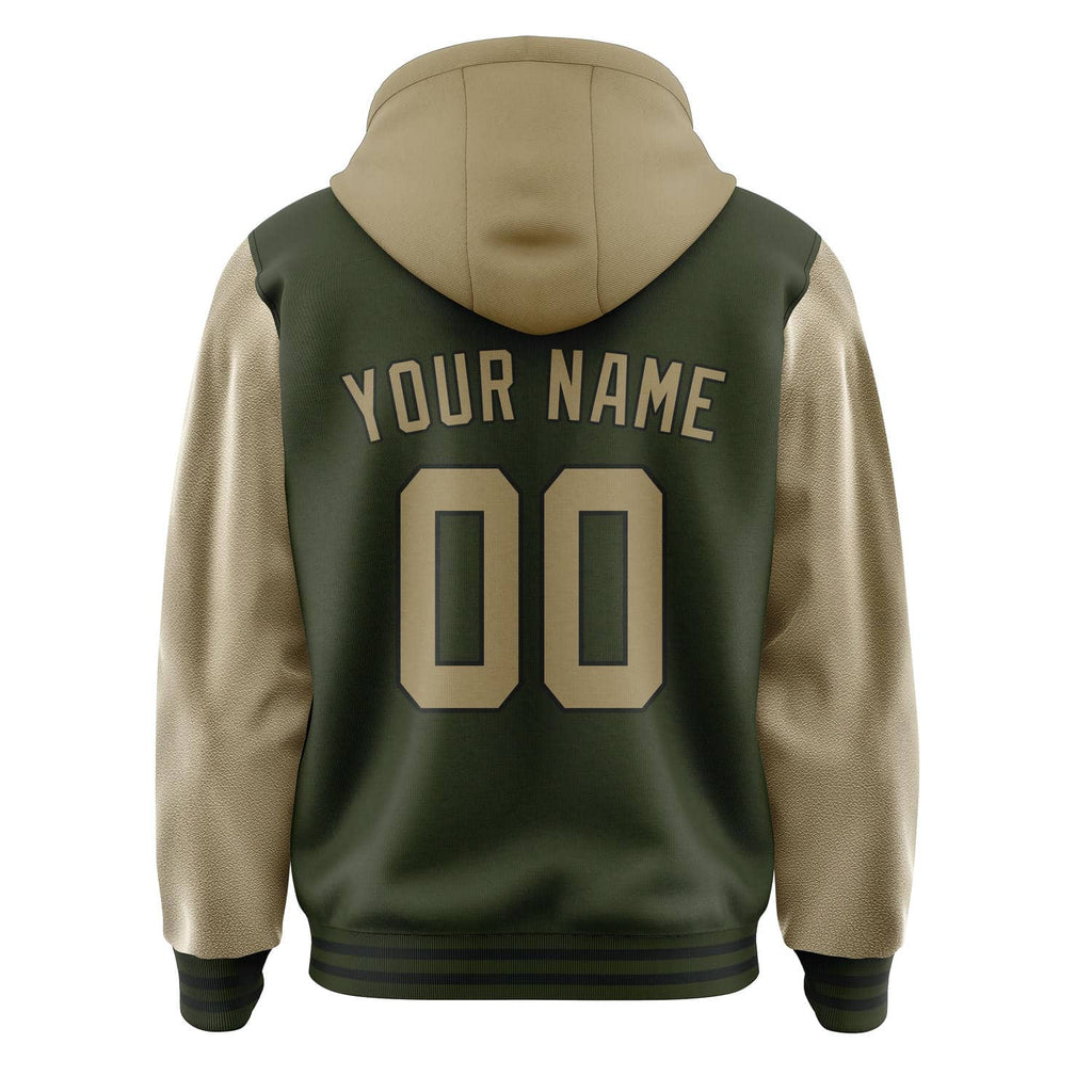Custom Olive Light Khaki Jacket