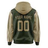 Custom Olive Light Khaki Jacket