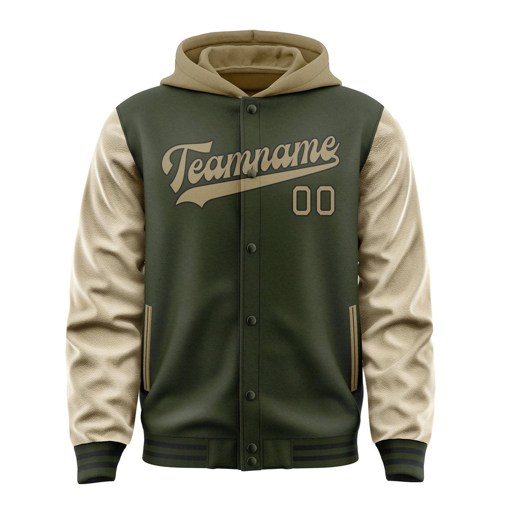 Custom Olive Light Khaki Jacket