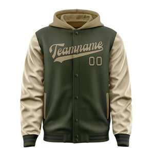 Custom Olive Light Khaki Jacket
