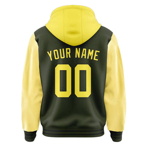 Custom Olive Light Yellow Jacket