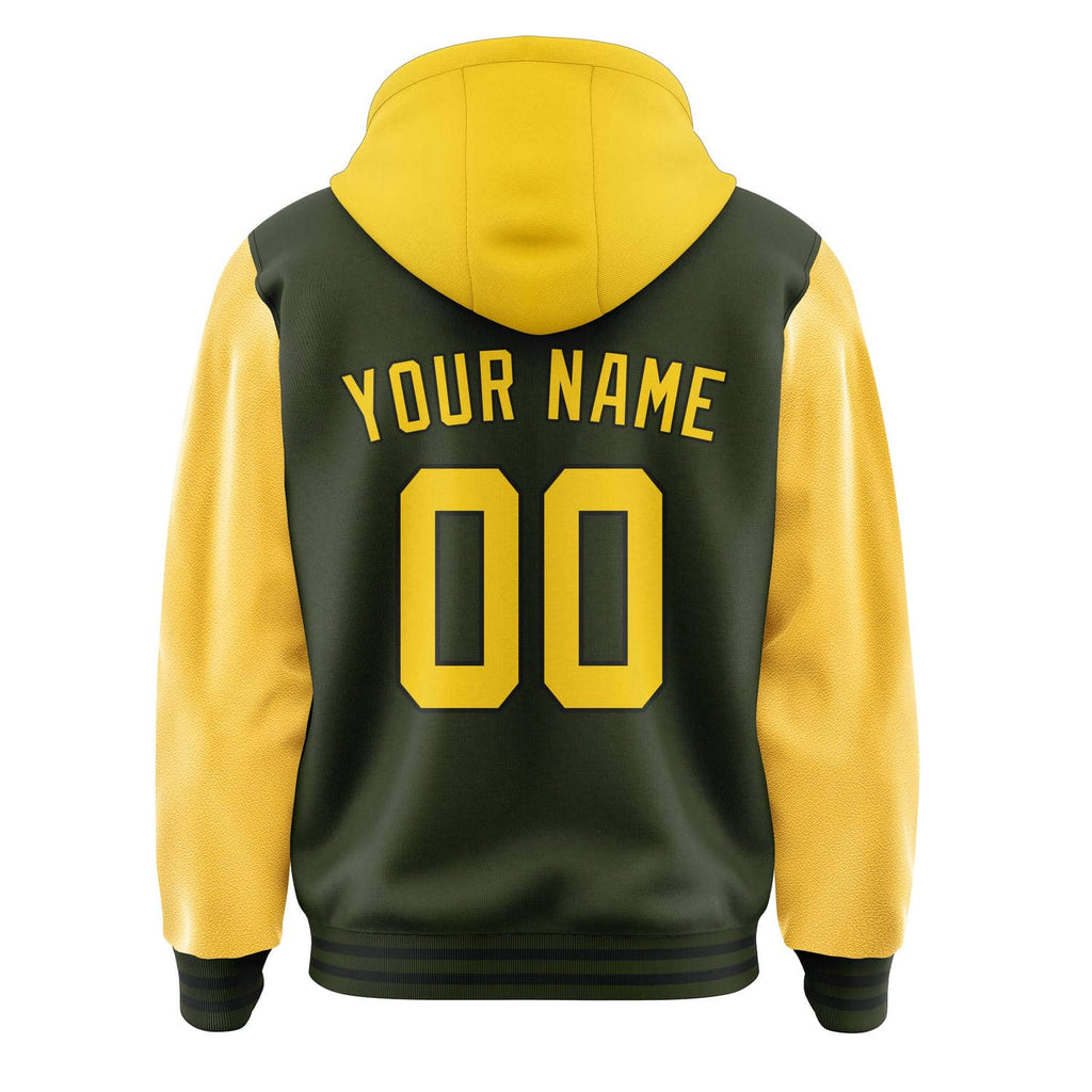 Custom Olive Gold Jacket