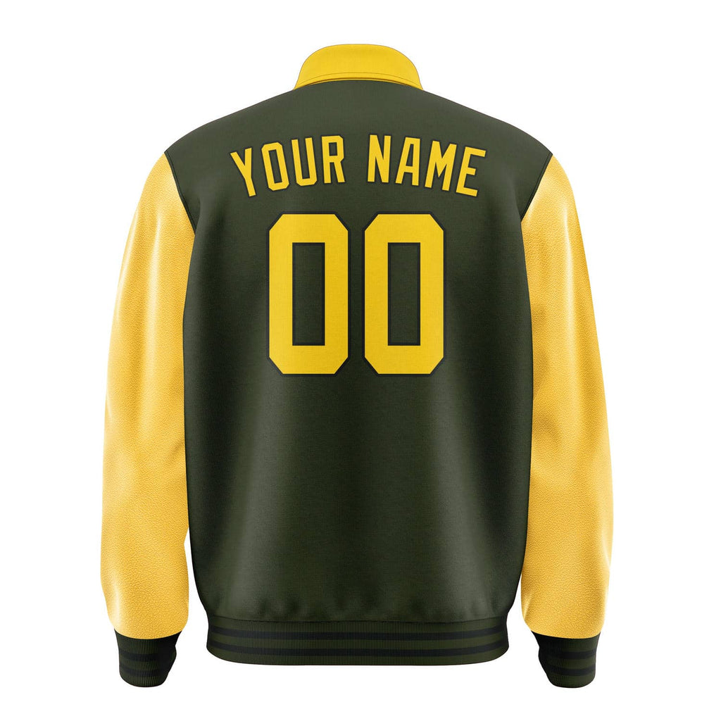 Custom Olive Gold Jacket