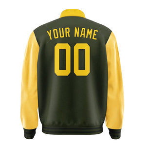 Custom Olive Gold Jacket