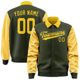 Custom Olive Gold Jacket