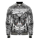 Custom Black and White Butterfly Jacket