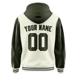 Custom Cream Olive Jacket
