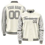 Custom Cream Gray Jacket
