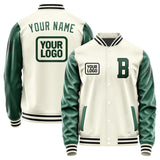 Custom Cream Green Jacket