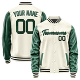 Custom Cream Green Jacket