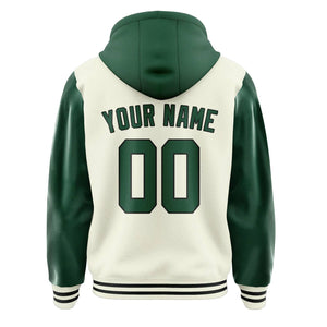 Custom Cream Green Jacket