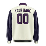 Custom Cream Purple Jacket