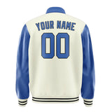 Custom Cream Sky Blue Jacket