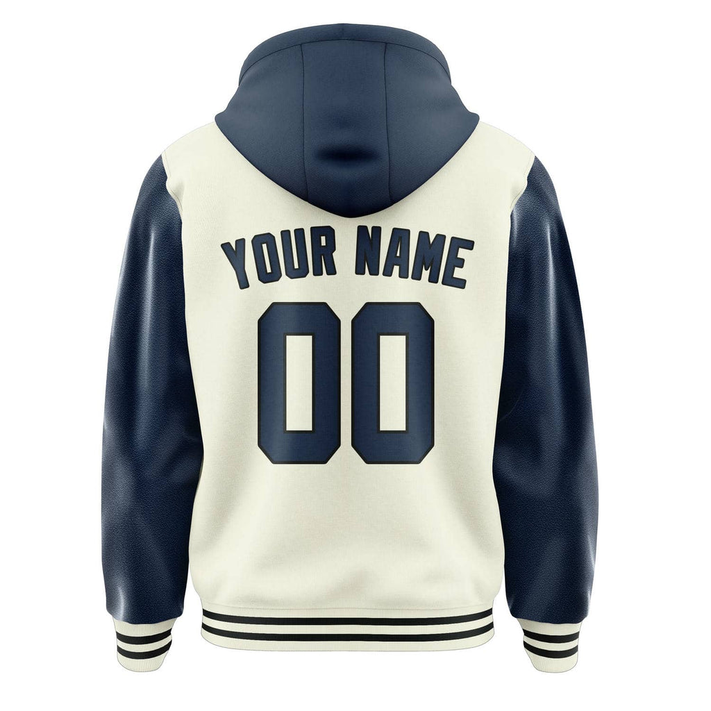 Custom Cream Blue Jacket