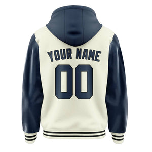 Custom Cream Blue Jacket