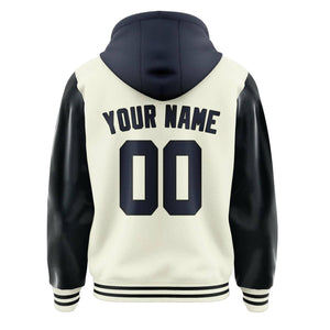 Custom Cream Navy Jacket