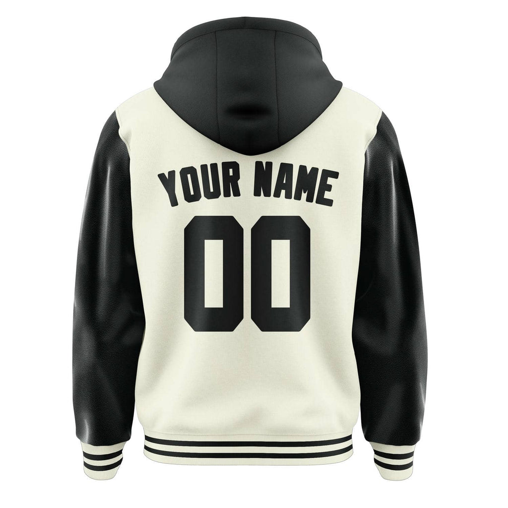 Custom Cream Black Jacket