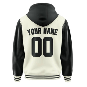 Custom Cream Black Jacket