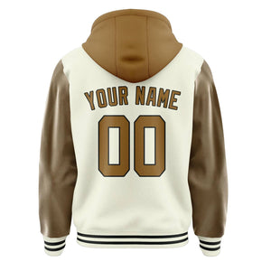 Custom Cream Khaki Jacket