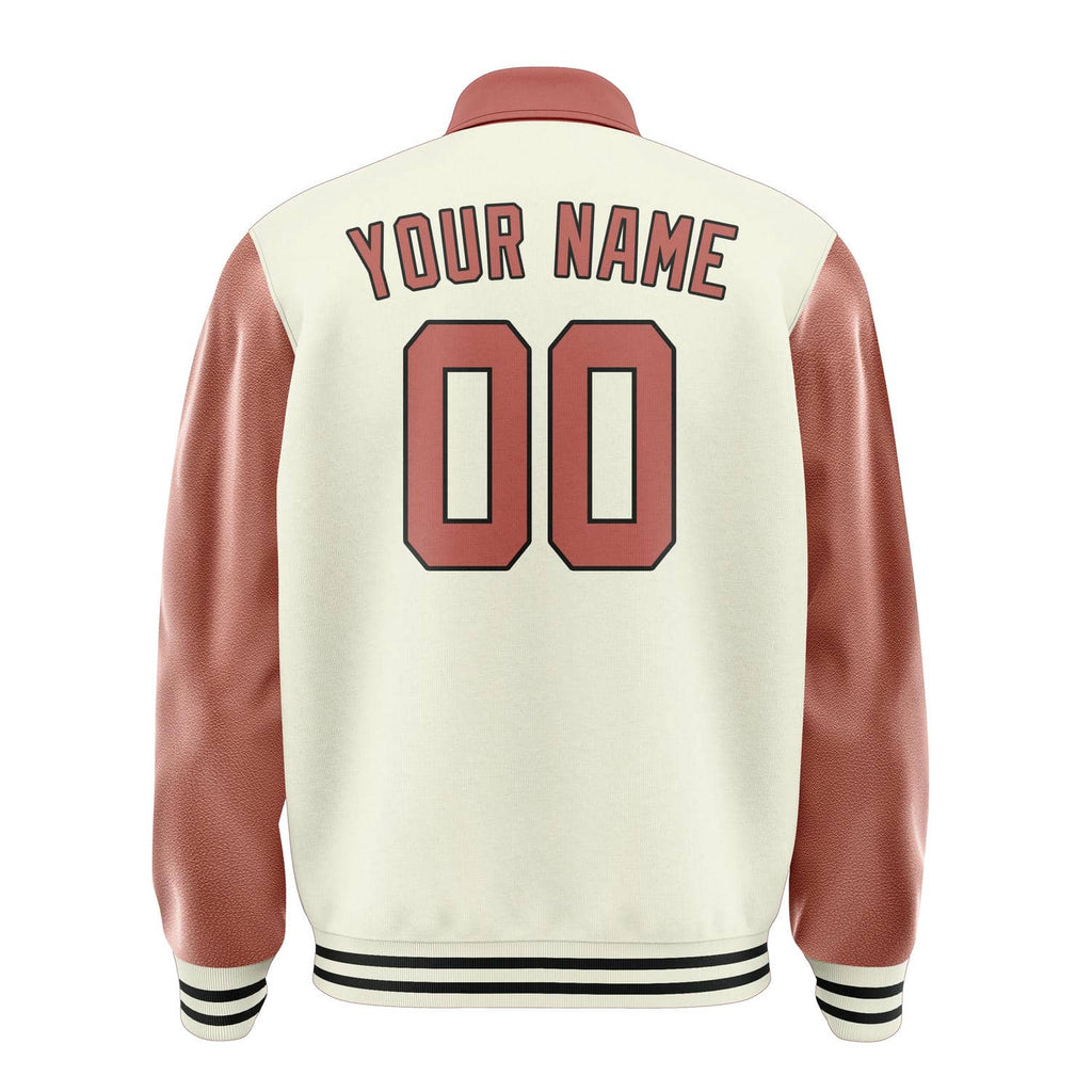 Custom Cream Copper Rose Jacket