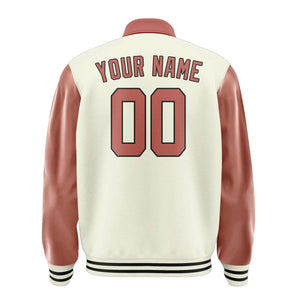 Custom Cream Copper Rose Jacket