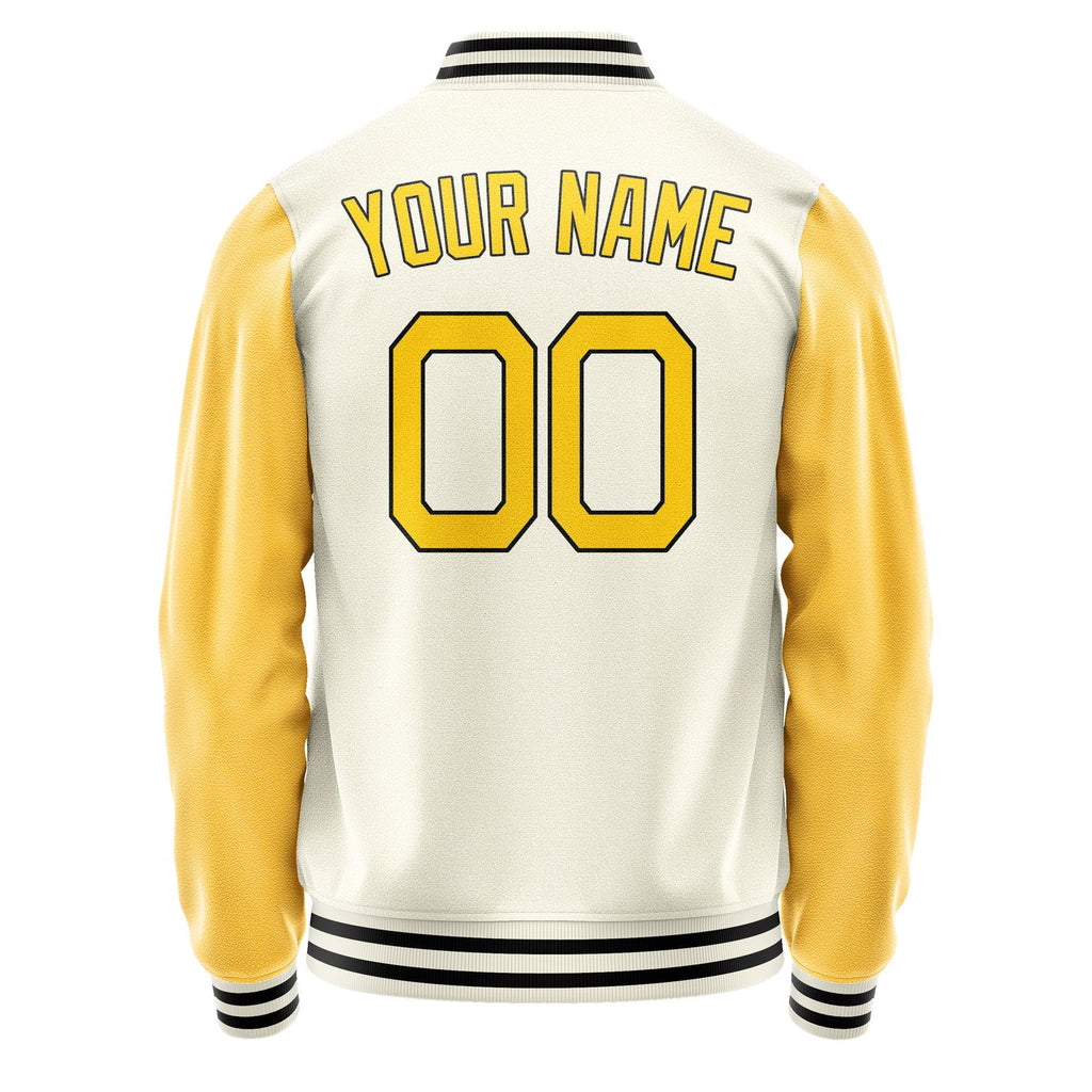 Custom Cream Gold Jacket JA0303300317B21730