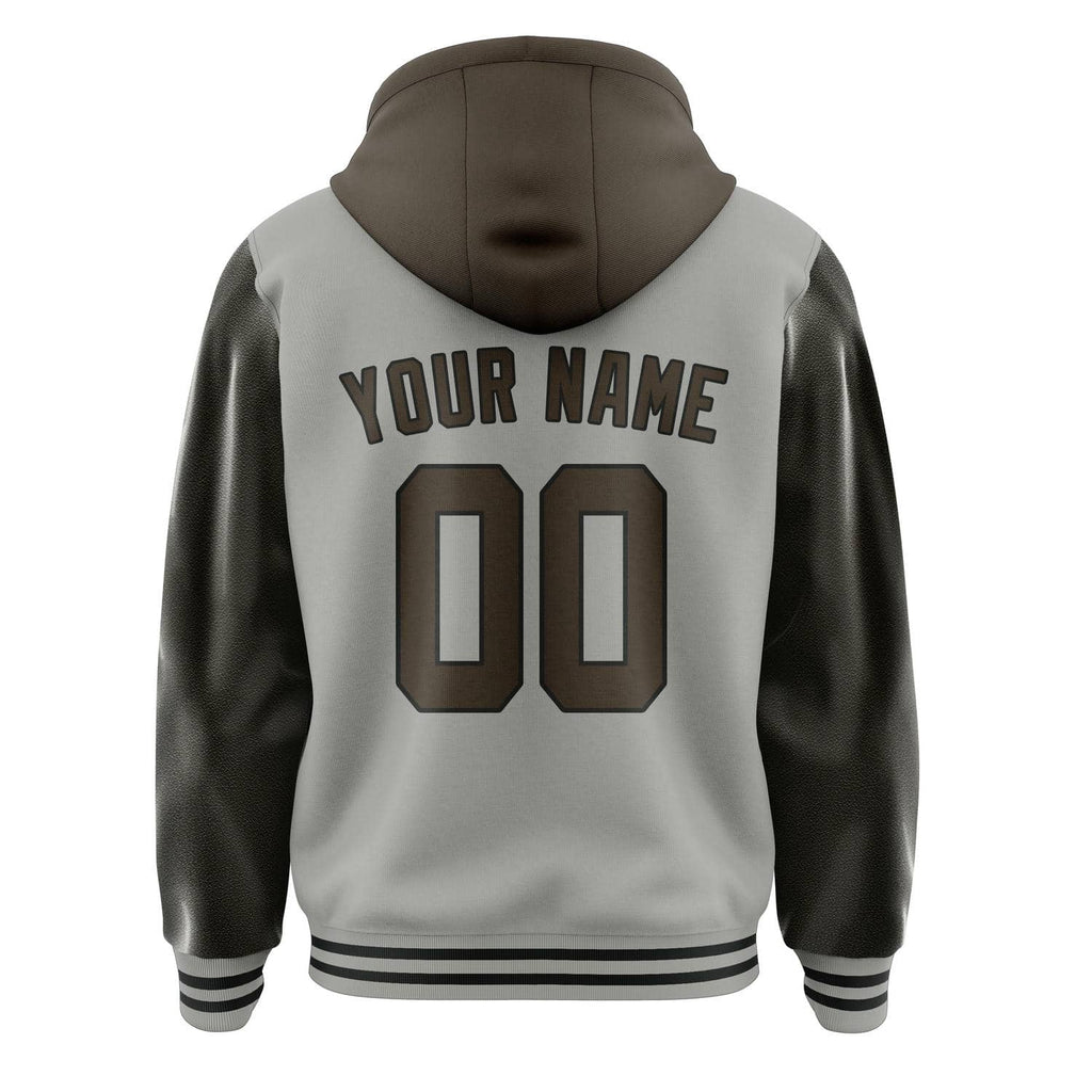 Custom Gray Brown Jacket