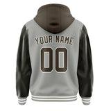 Custom Gray Brown Jacket