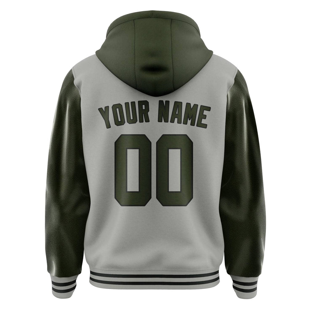 Custom Gray Olive Jacket