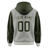 Custom Gray Olive Jacket