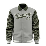 Custom Gray Olive Jacket