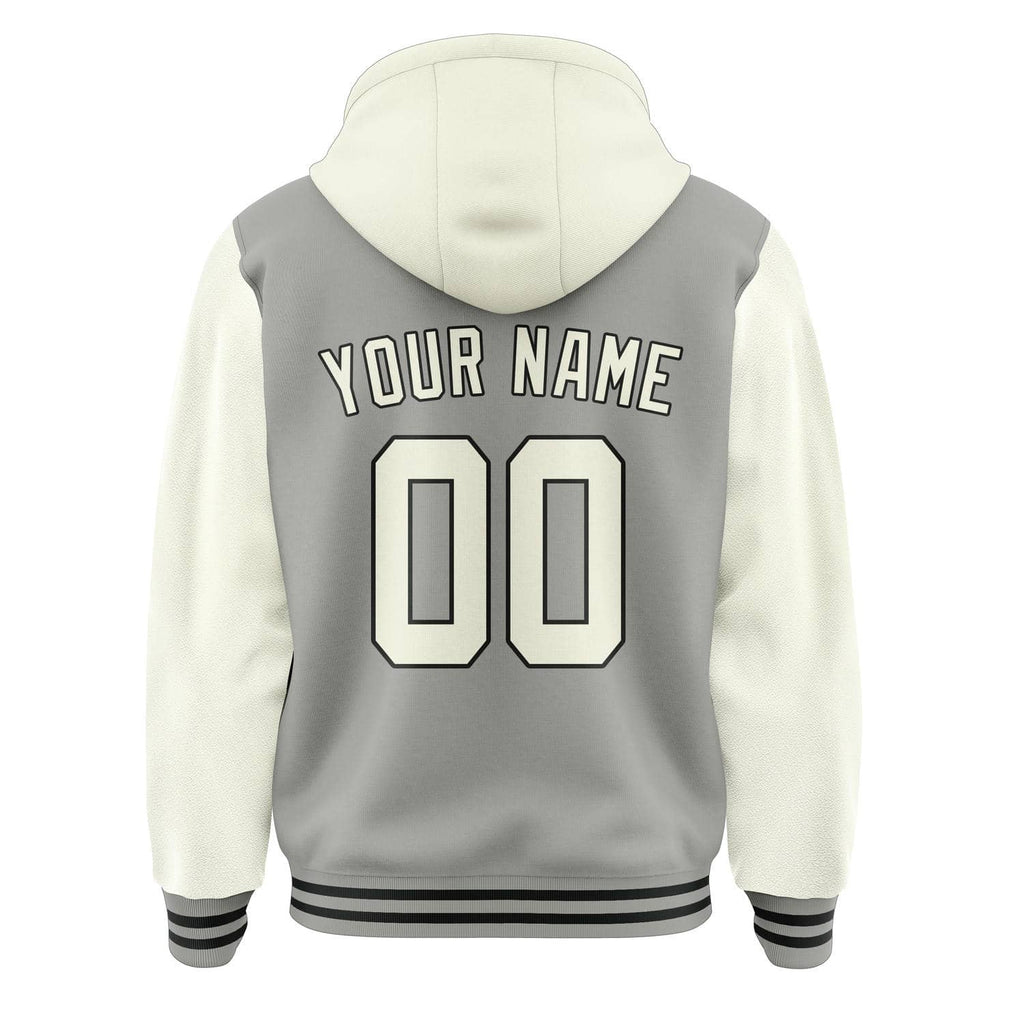 Custom Gray Cream Jacket